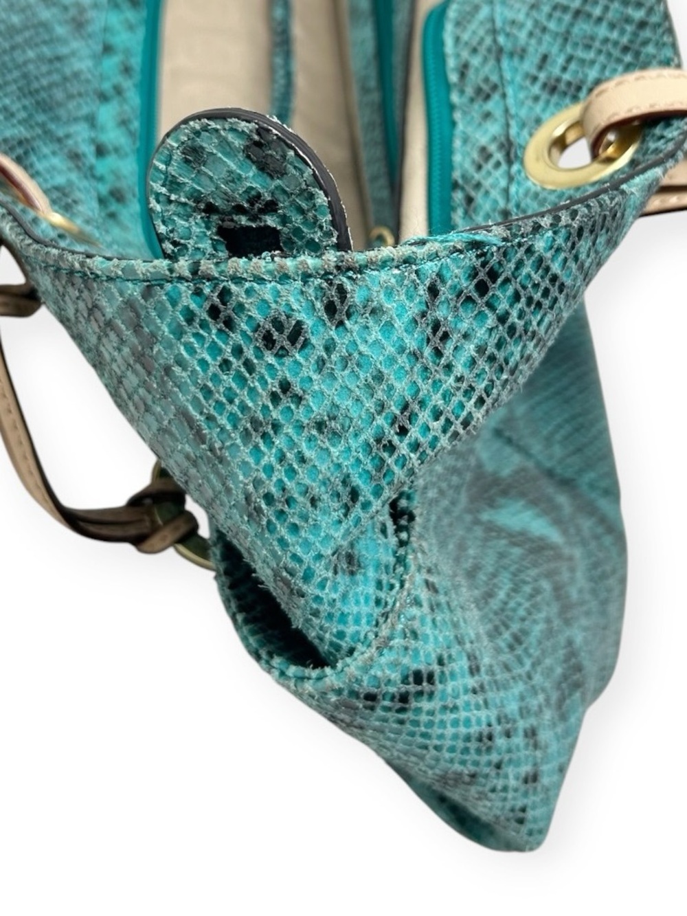 MICHAL KORS Python Tote Bag - Picture 14 of 14